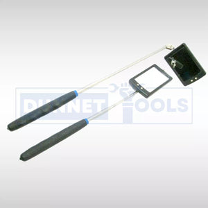 Mechanic inspection mirror with swivel head