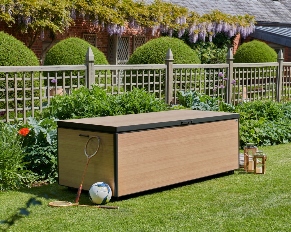 Royce XL wood look storage box