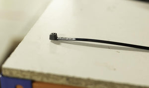 Extra long cable ties for home organisation
