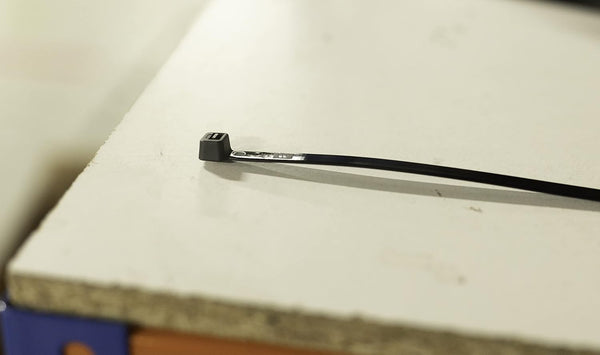Extra long cable ties for home organisation