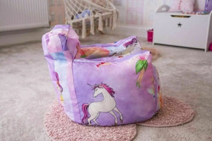 Fairy themed children's bean bag cover