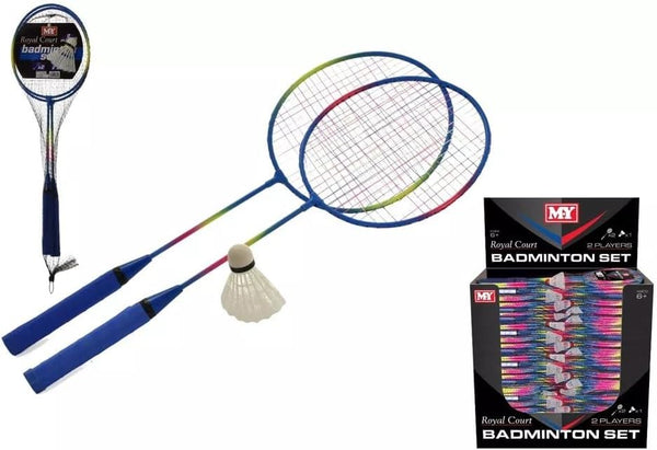 family badminton set suitable for adults and children