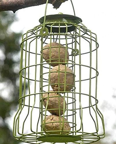 Squirrel proof fat ball bird feeder