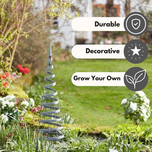Garden obelisk for roses and sweet peas