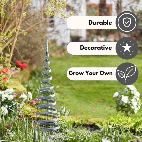 Garden obelisk for roses and sweet peas