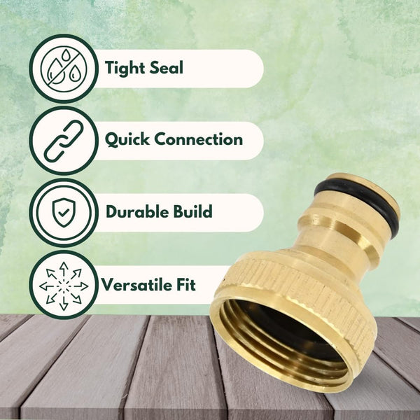 Solid brass outdoor tap fitting