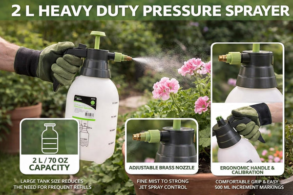 pressure sprayer for patio and outdoor cleaning