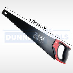 Fine tooth woodworking saw with ergonomic handle