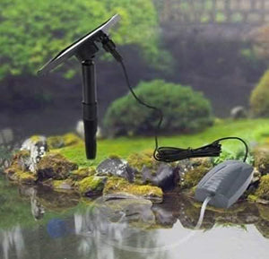 Outdoor fish pond aerator for summer pond care