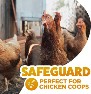 PVC mesh netting for pet and animal barriers
