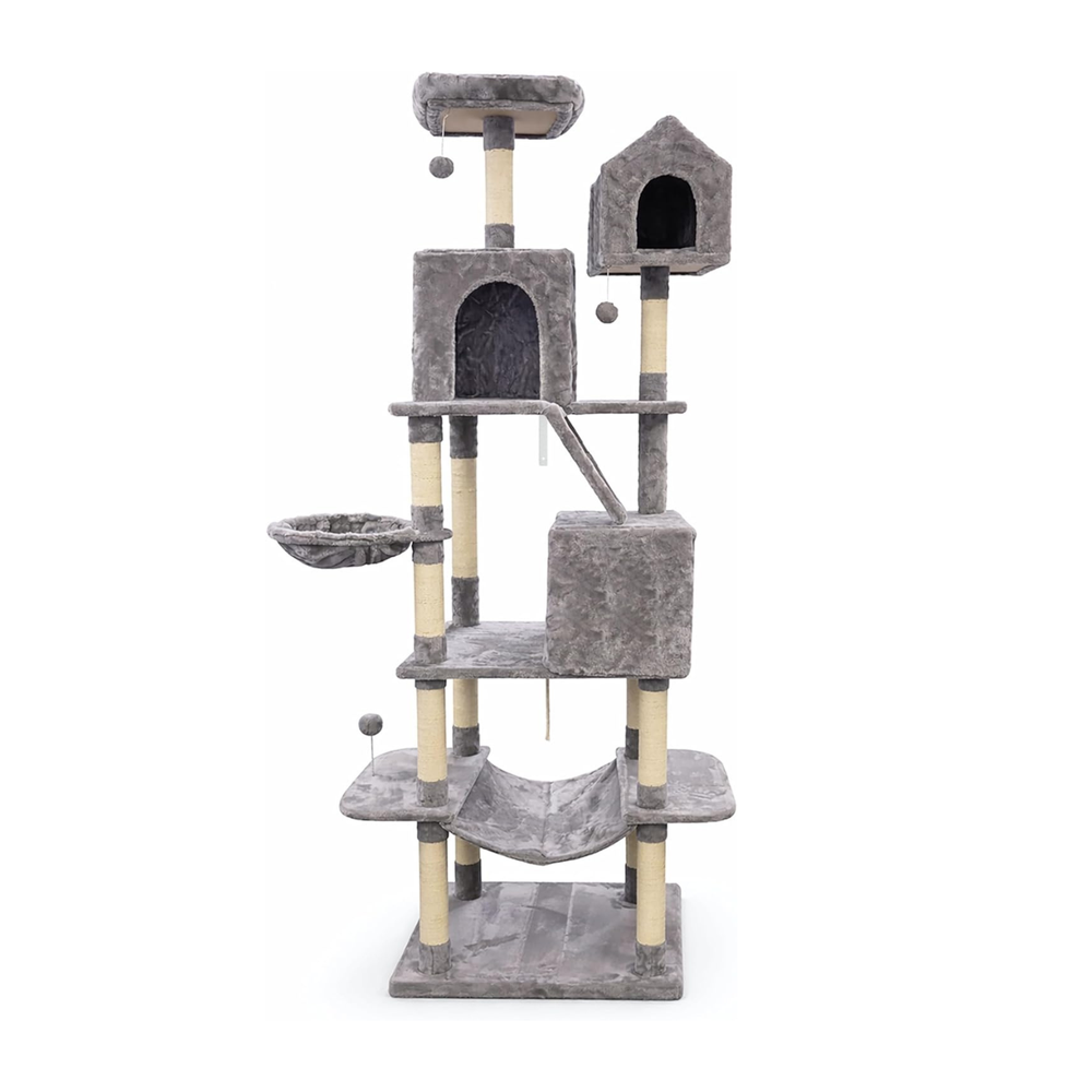 206cm Extra Large Floor to Ceiling Cat Tree Tower
