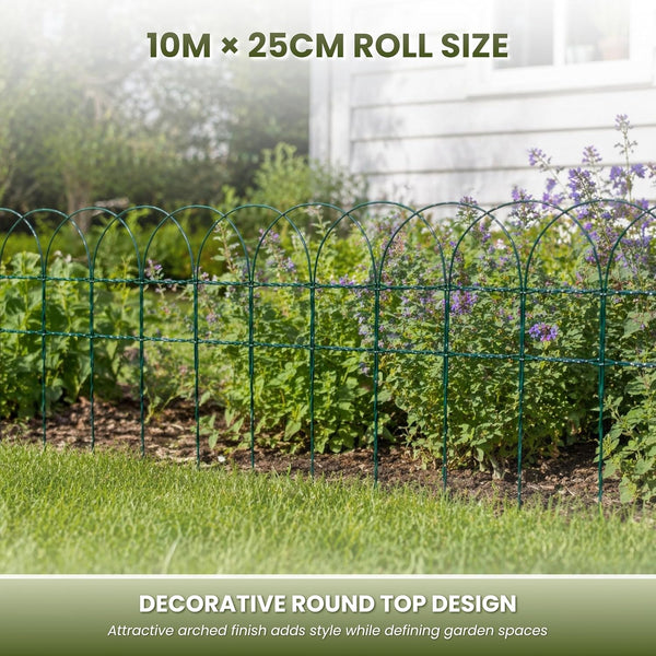 Outdoor garden edging mesh roll