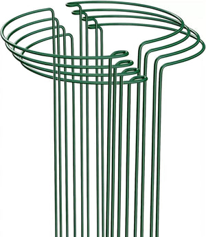 Metal plant supports for outdoor plants