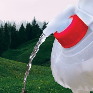 Foldable BPA free water carrier for camping