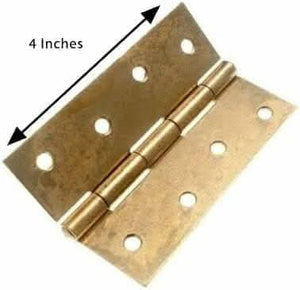 Brass plated cabinet hinges for furniture and doors