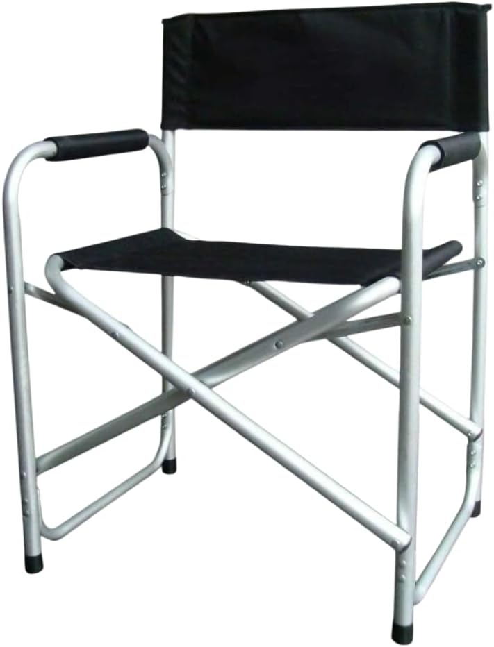 folding camping chair with padded armrests