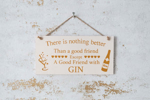 Friendship keepsake plaque designed for a best friend