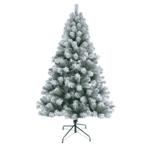 6ft frosted glacier green artificial Christmas tree