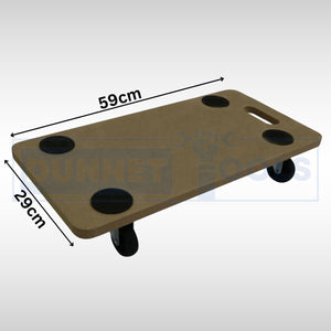 Furniture moving trolley with anti slip pads