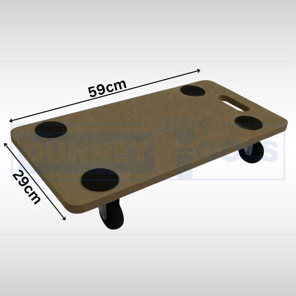 Furniture moving trolley with anti slip pads