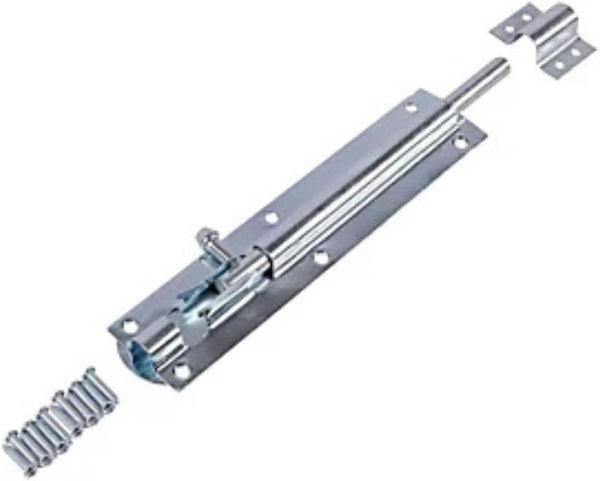 Steel door bolt for internal doors.