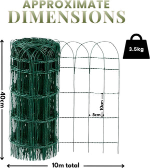Decorative garden edging strip