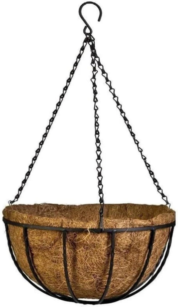 moisture retaining coir planter liner