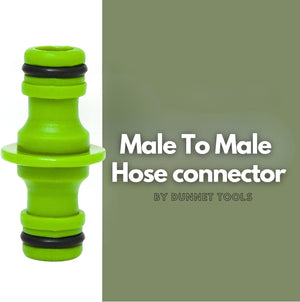 male to male hose connector for extensions