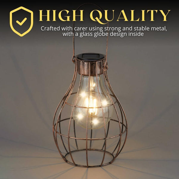 outdoor solar lantern light