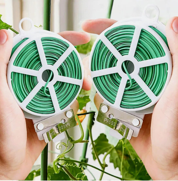 Reusable support ties for flowers and climbing vines
