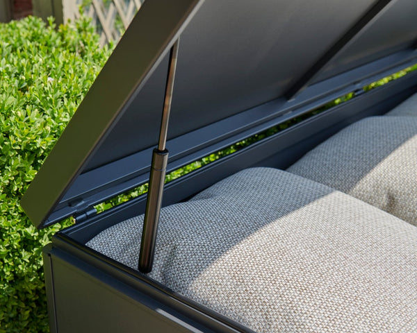 Anthracite patio storage box