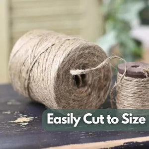 natural jute rope for climbing plants