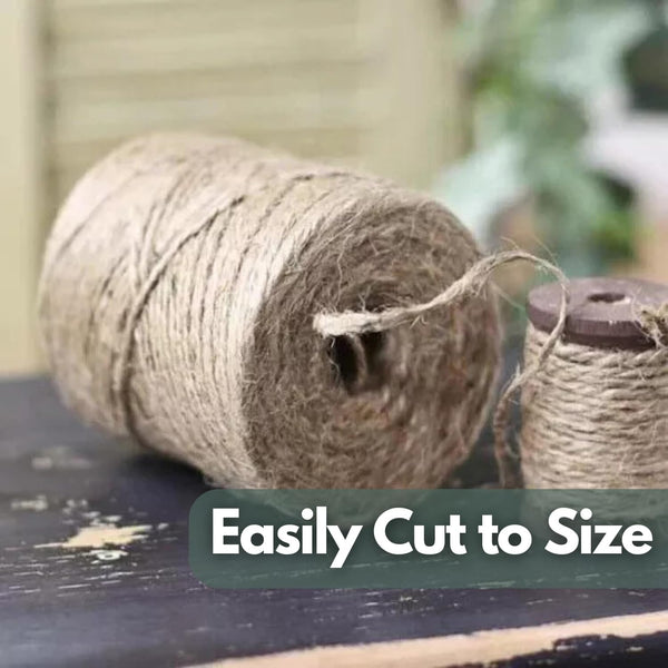 natural jute rope for climbing plants