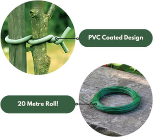 garden wire for training vines and shrubs