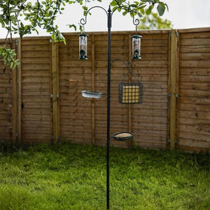 Wild bird feeding station