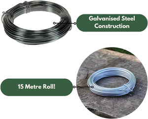 corrosion resistant garden tie wire for outdoor use