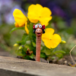 garden worm ornaments