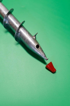Ground support spike for parasols and umbrellas