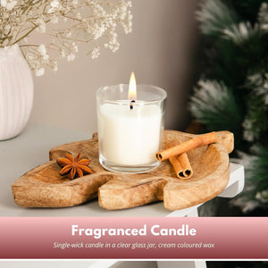Festive candle gift set