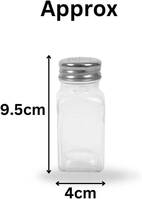 Refillable salt and pepper containers for kitchen use