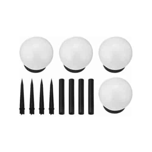 Garden pathway solar lights for summer evenings