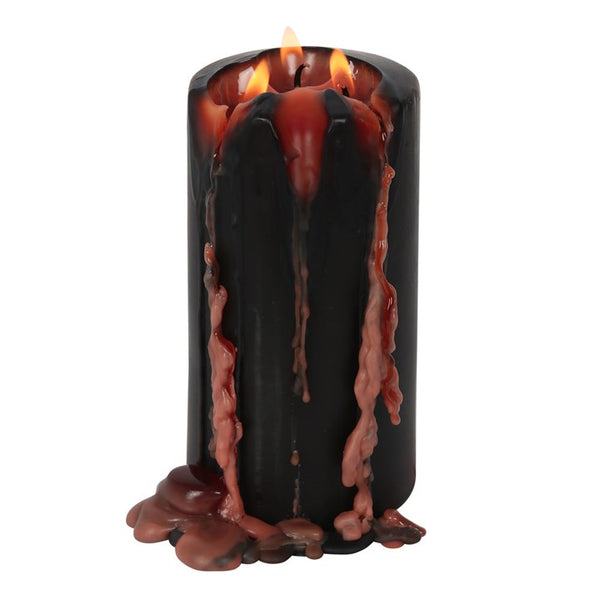 15cm vampire candle arranged on a mantelpiece