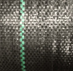 Weed barrier membrane for landscaping