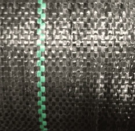 Weed barrier membrane for landscaping