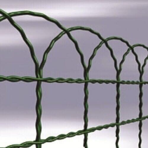 10m garden border fencing with spiked feet