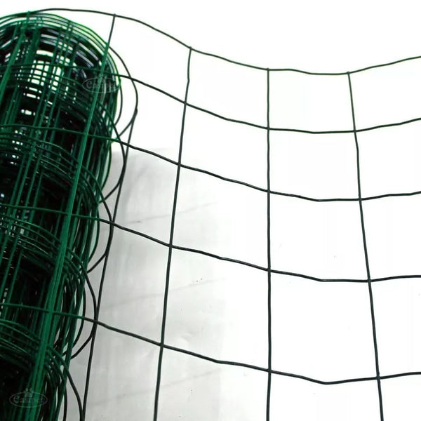 Green Holland wire mesh fencing for outdoor areas