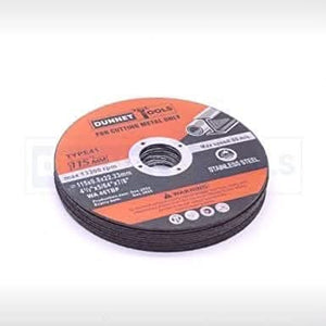 Metal cutting discs for workshop use