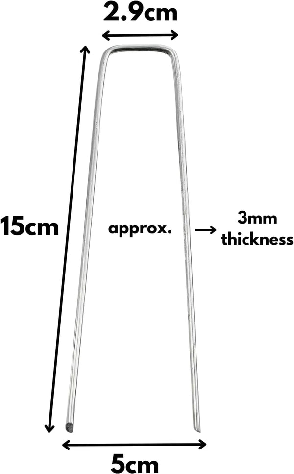 Heavy duty garden ground stakes
