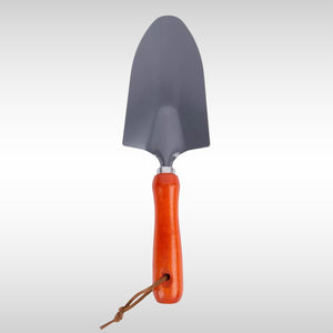 Small hand shovel for digging garden soil