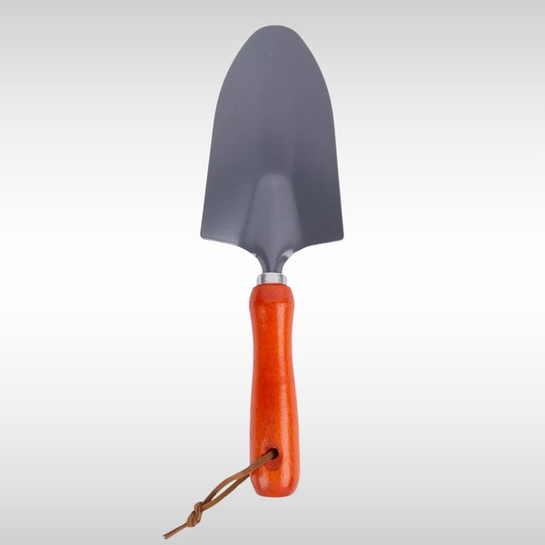 Small hand shovel for digging garden soil